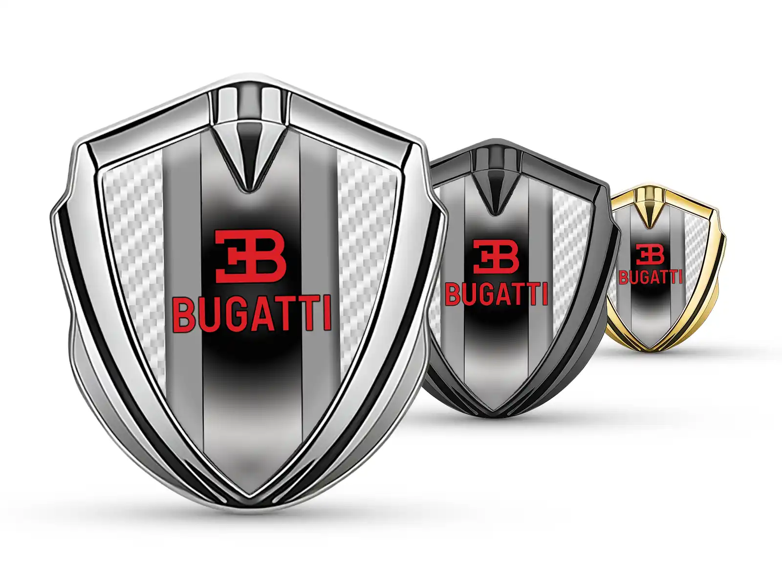 Bugatti Auto Logo Abzeichen Exquisites Design Drift Look